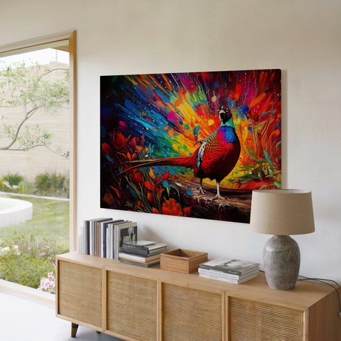 Norman and the Daffodils Art Canvas